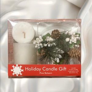 Holiday candle gift set